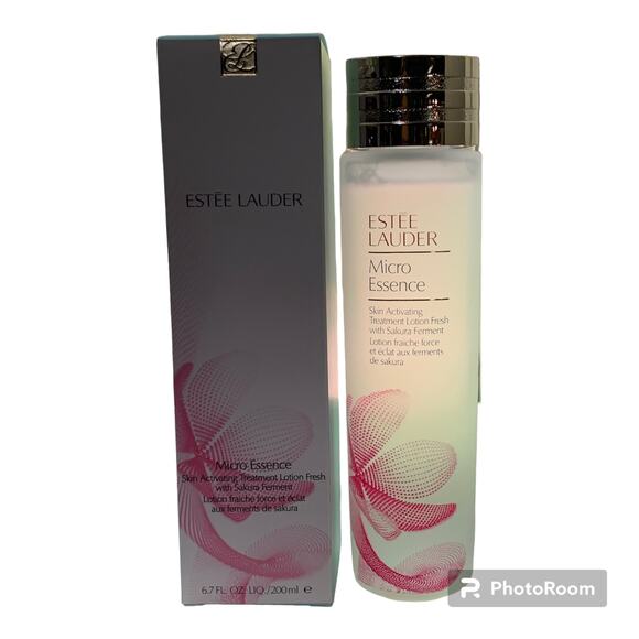Estee Lauder Micro Essence Skin Activating Lotion Fresh with Sakura 6.7 oz - Picture 3 of 4
